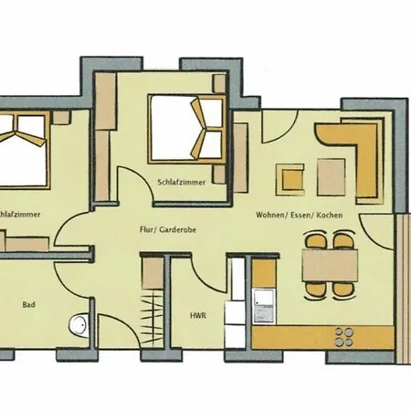 Lägenhet K 100 Eg - Ferienwohnung Im Erdgeschoss Mit Grossem Garten Röbel